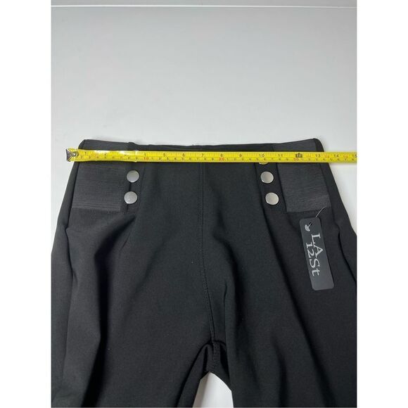 NWT La12st High-waisted leggings with elastic waistband. False embossed silver b - Picture 5 of 11